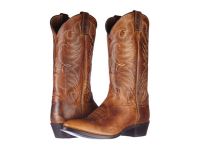 Fashionable Justin Cowboy Boots Boots for Men - 1567 - Tan Sale Online